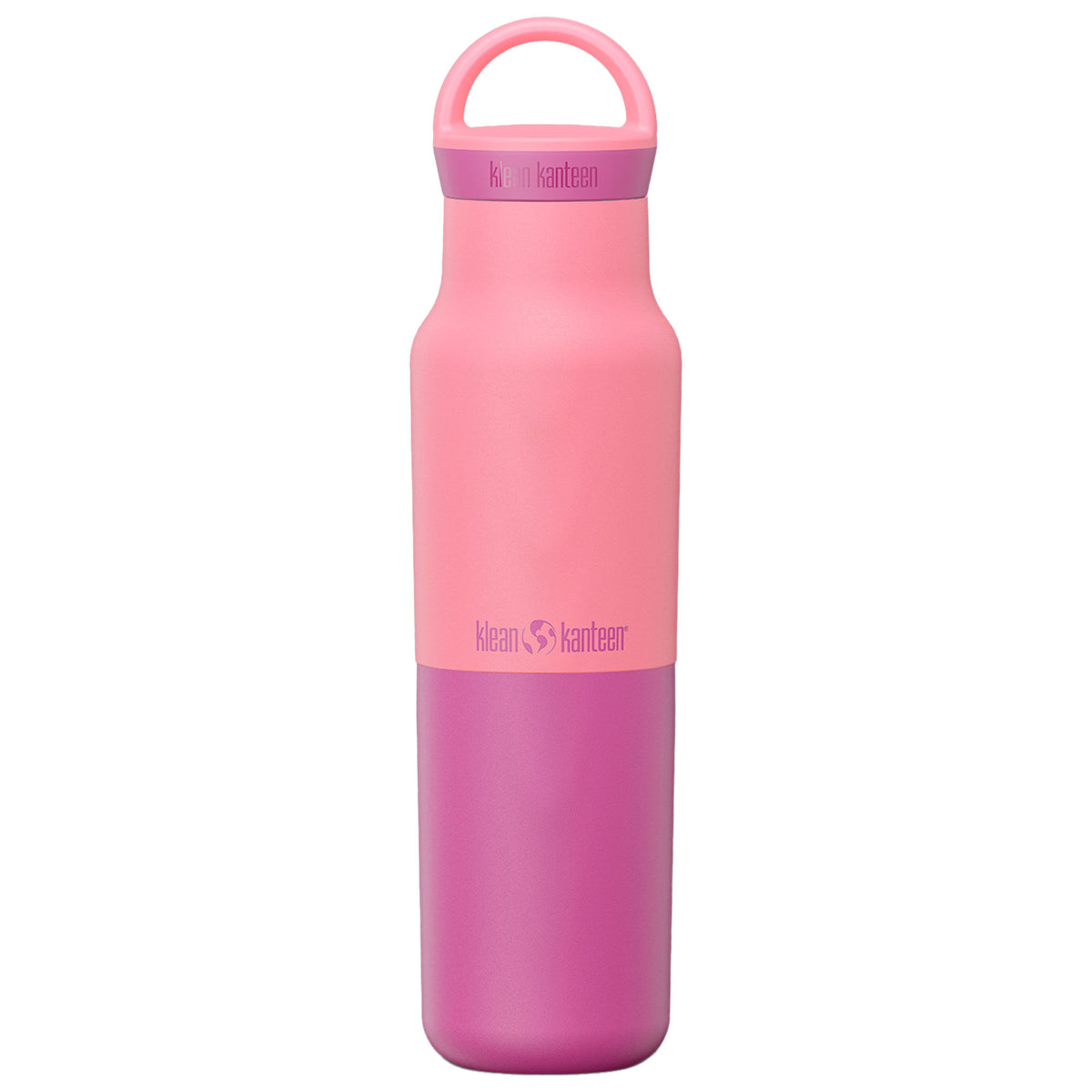 Klean Kanteen Rise Classic termoflaske på 355 ml i tofarvet rosa Pink Lemonade