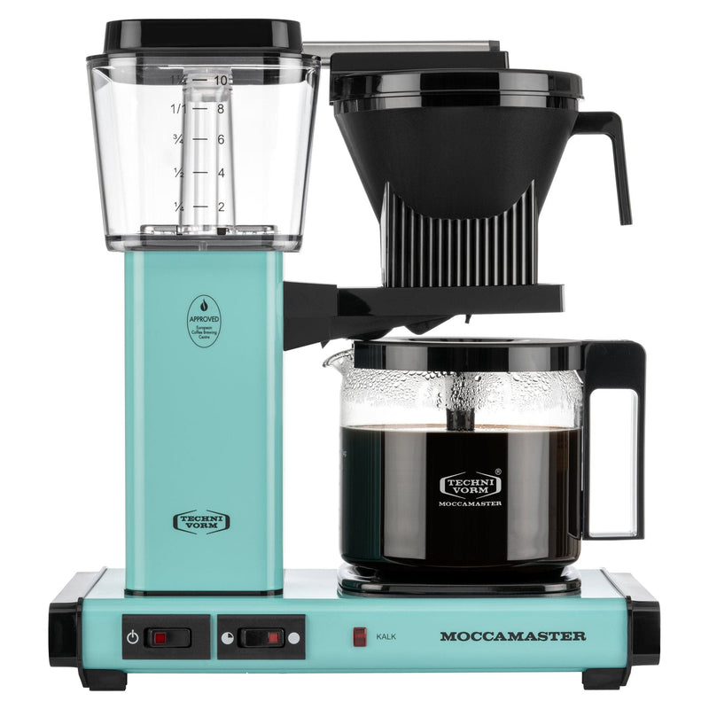 Se Moccamaster Automatic S Kaffemaskine, Turquoise ✔ Kæmpe udvalg i Moccamaster ✔ Meget billig fragt og hurtig levering: 1 - 2 hverdage - Varenummer: KTO-53782 og barcode / Ean: &