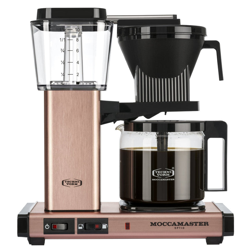 Se Moccamaster Optio kaffemaskine 1,25 liter, Rose Gold ✔ Kæmpe udvalg i Moccamaster ✔ Meget billig fragt og hurtig levering: 1 - 2 hverdage - Varenummer: KTO-53915 og barcode / Ean: &