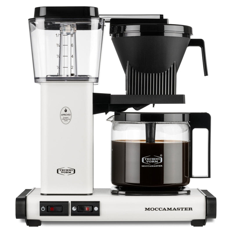 Se Moccamaster Automatic Kaffemaskine 1,25 liter, mat hvid ✔ Kæmpe udvalg i Moccamaster ✔ Meget billig fragt og hurtig levering: 1 - 2 hverdage - Varenummer: KTO-53749 og barcode / Ean: &