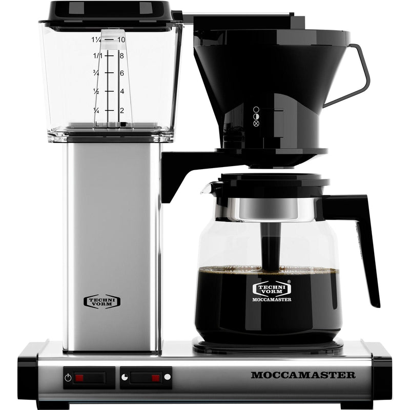 Se Moccamaster Manual Kaffemaskine, Poleret Sølv ✔ Kæmpe udvalg i Moccamaster ✔ Meget billig fragt og hurtig levering: 1 - 2 hverdage - Varenummer: KTO-53702 og barcode / Ean: &