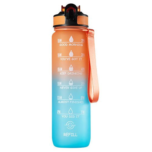Se Motivationsflaske 1 ltr Orange/grøn ✔ Kæmpe udvalg i Bolig Magasin - Køb online på udsalg og tilbud lige nu ✔ Billig fragt og hurtig levering - Varenummer: Helsegrossisten-56058 og 7090046316718 på lager - Udsalg på Hus & Fritid > > Spar helt op til 57% - Over 739 kendte mærker på udsalg