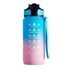 Se Motivationsflaske 600 ml Pink/Blå ❤ Kæmpe udvalg i KopK ❤ Hurtig levering: 1 - 2 Hverdage samt billig fragt - Varenummer: HG-55916 og barcode / Ean: &