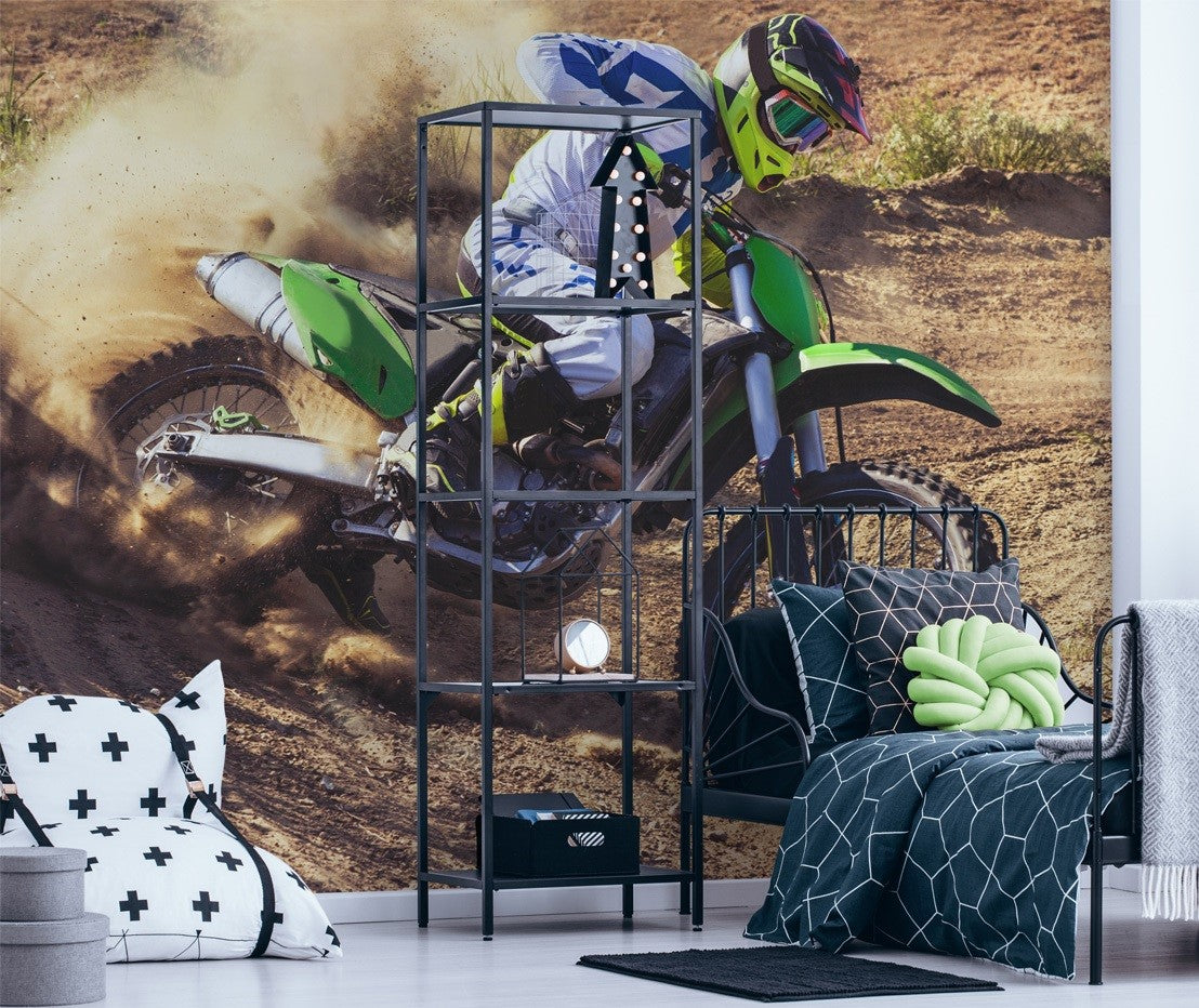 Se Motocross tapet 243 x 203 cm ✔ Kæmpe udvalg i Walltastic - Køb online på udsalg og tilbud lige nu ✔ Billig fragt og hurtig levering - Varenummer: MMAction-19847006 og 5060107047006 på lager - Udsalg på Tapet til børneværelset Store besparelser – op til 77% - Store besparelser på over 2.739 mærker