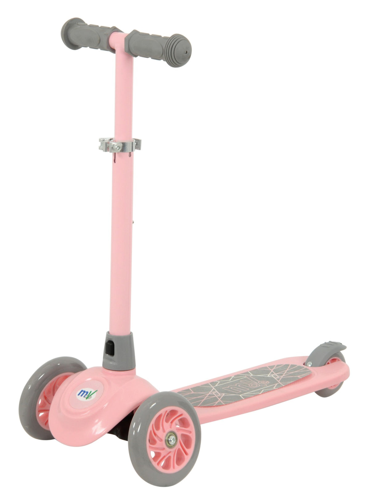 Pink MoVe Steer & Go 3-hjulet løbehjul til mindre børn