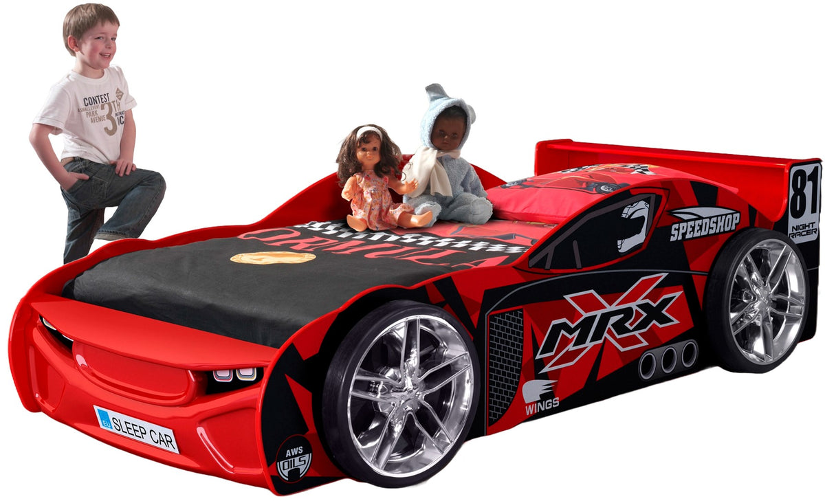 Se MRX Night Racer 81 Træ Bilseng, Rød ✔ Kæmpe udvalg i MegaLeg - Køb online på udsalg og tilbud lige nu ✔ Super billig fragt og lynhurtig levering - Varenummer: MMAction-183062 og 5712548182777 på lager - Udsalg på Børne Senge 190/200 cm Op til 63% rabat - Over 1.329 mærker på online udsalg
