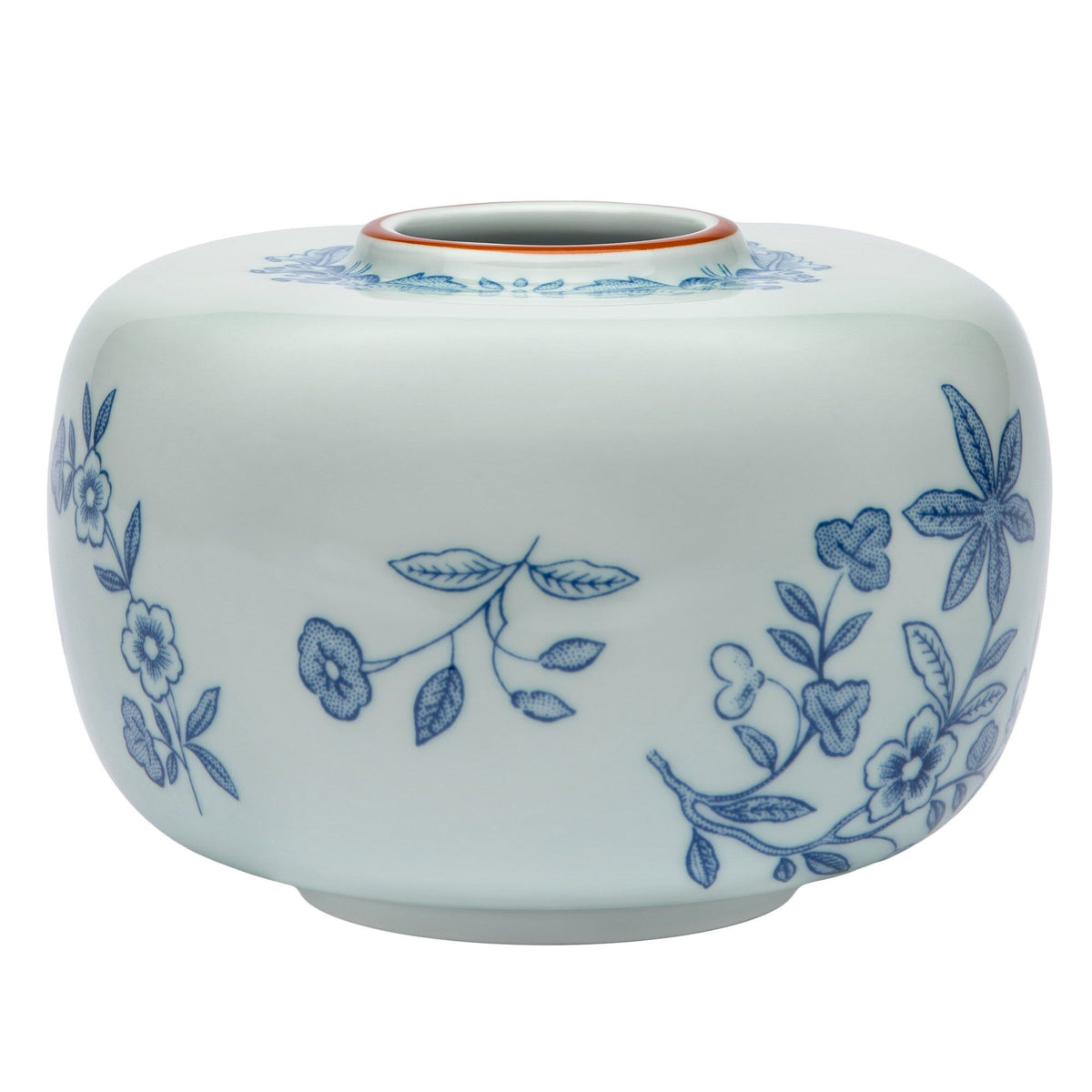 Rörstrand Ostindia vase i feldspatporcelæn, 13 x 9 cm