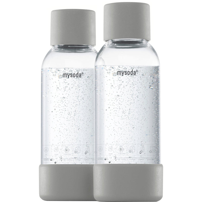 Se MySoda Vandflaske 0,5 liter 2 stk. Grå ✔ Kæmpe udvalg i MySoda ✔ Meget billig fragt og hurtig levering: 1 - 2 hverdage - Varenummer: KTO-M2PB05F-MG og barcode / Ean: &