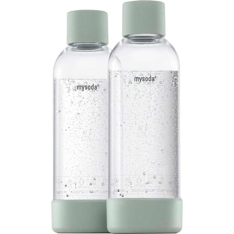Se MySoda Vandflaske 1 liter 2 stk. Lysegrøn ✔ Kæmpe udvalg i MySoda ✔ Meget billig fragt og hurtig levering: 1 - 2 hverdage - Varenummer: KTO-M2PB10F-GG og barcode / Ean: &