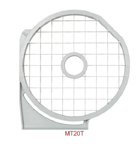 Zanussi terningskive model MT20T i rustfrit stål 20 x 20 mm