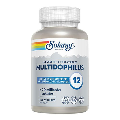 Se Solaray Multidophilus 12 100 kapsler ✔ Kæmpe udvalg i Solaray - Køb online på udsalg og tilbud lige nu ✔ Billig fragt og hurtig levering - Varenummer: Helsegrossisten-25496 og 76280786859 på lager - Udsalg på Solaray > > Op til 57% rabat - Over 1.329 mærker på online udsalg