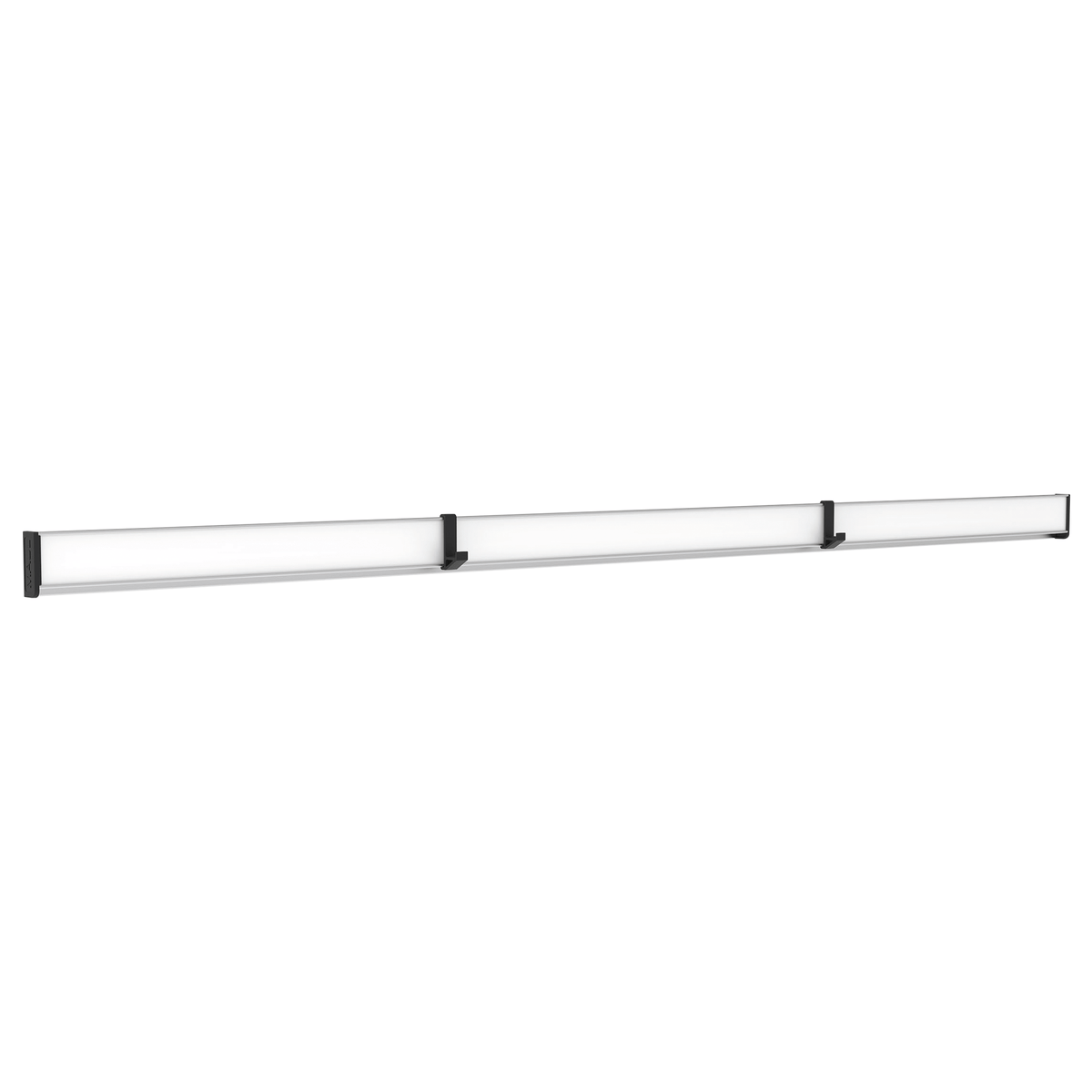 Maultalent klemmeskinne i aluminium, 100,5 cm
