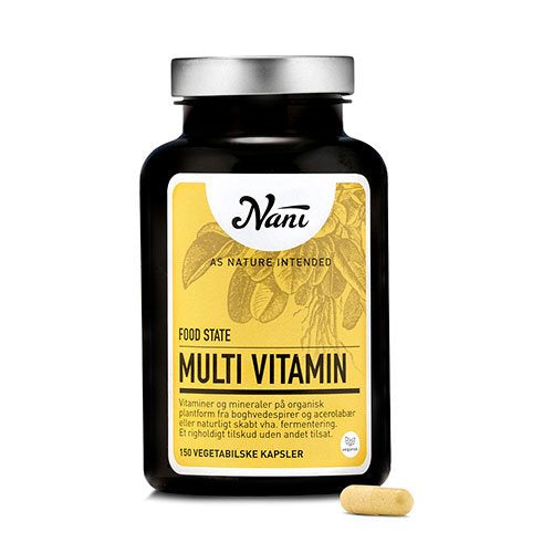 Se Nani Multivitamin Food state 150 kaps. ✔ Kæmpe udvalg i Nani - Køb online på udsalg og tilbud lige nu ✔ Billig fragt og hurtig levering - Varenummer: Helsegrossisten-53778 og 5713258054170 på lager - Udsalg på Sundhed > Nani > Spar helt op til 73% - Kæmpe udsalg på over 739 mærker
