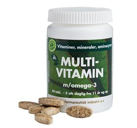 Se DFI Multivitamin 60 tab. ✔ Kæmpe udvalg i Dansk Farmaceutisk Industri - Køb online på udsalg og tilbud lige nu ✔ Meget billig fragt og hurtig levering - Varenummer: Helsegrossisten-55113 og 5701629050968 på lager - Udsalg på Sundhed > Mærker > Vitaminer Op til 61% rabat - Mere end 1.329 populære mærker på udsalg