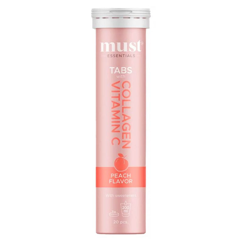Se Must Essentials Collagen & Vitamin C Tabs - Peach 20 stk ✔ Kæmpe udvalg i Bolig Magasin - Køb online på udsalg og tilbud lige nu ✔ Billig fragt • Hurtig levering - Varenummer: Helsegrossisten-33696 og 5711070808858 på lager - Udsalg på Sundhed > Collagen > Spar stort – op til 71% - Eksklusivt udsalg på over 2.739 mærker