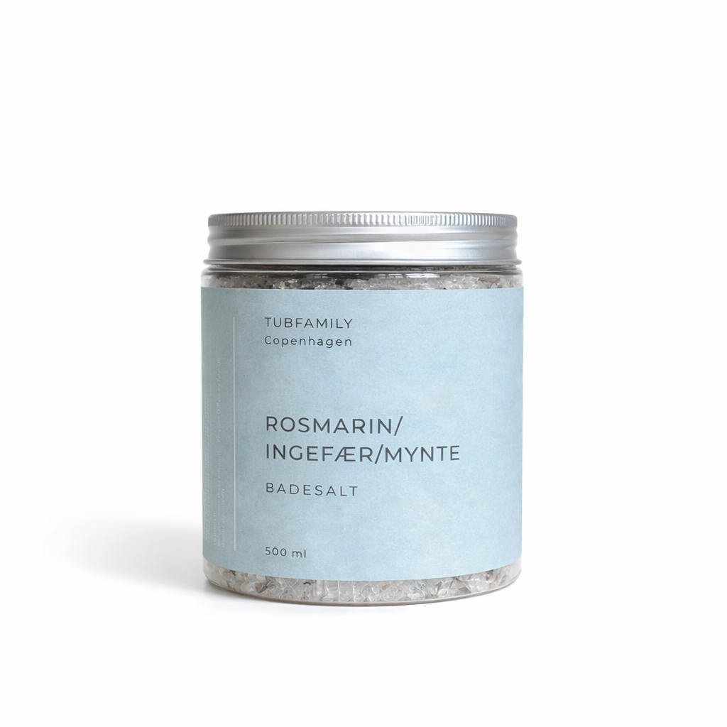 Tubfamily luksus epsom badesalt med mynte, 500 g