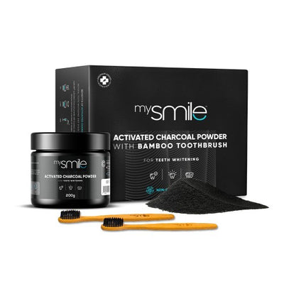 Se mysmile Aktivt Kulpulver med Bambus Tandbørste - Tandblegning » Kæmpe udvalg i mysmile » Hurtig levering: 1 - 2 Hverdage samt billig fragt - Varenummer: STBDK-45104 og barcode / Ean: 5056128119518 på lager - Udsalg på Tandblegning Spar op til 55% - Over 1312 kendte brands på udsalg