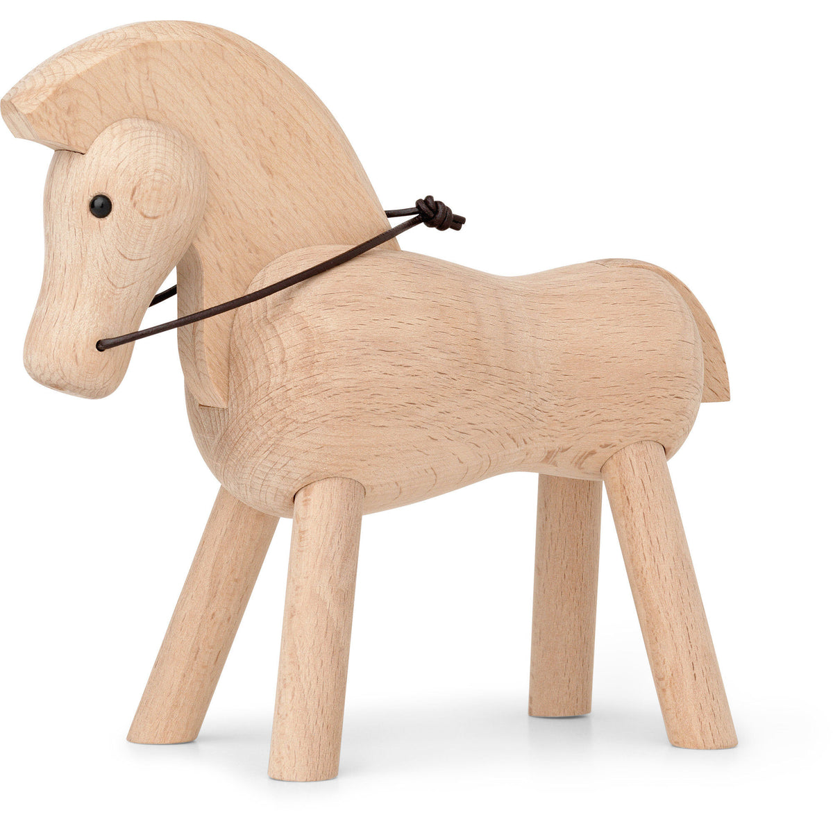 Kay Bojesen hest i lys bøg, ikonisk træfigur i klassisk design
