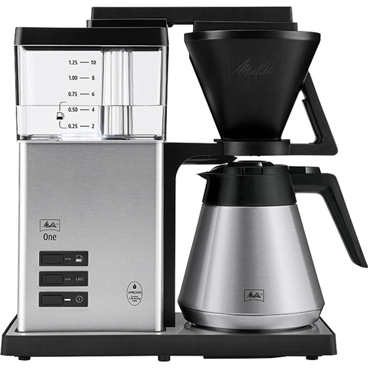 Melitta One Therm kaffemaskine med termokande i rustfrit stål