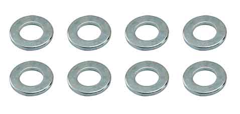 Supreme Rollers Turbo 33 Alu Afstandsskiver 8 stk. One size