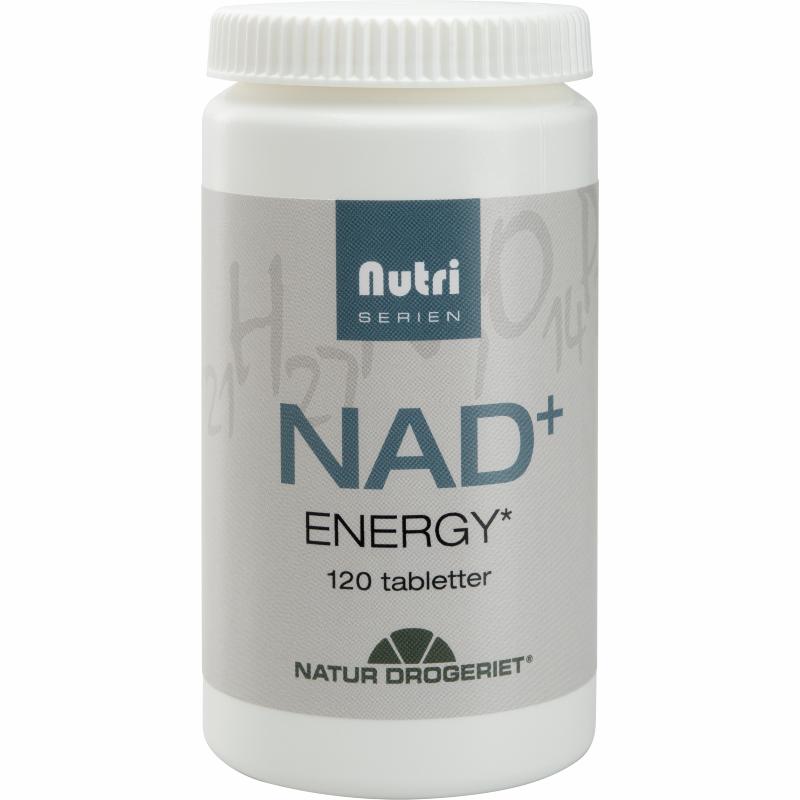 Pakke med Natur-Drogeriet NAD+ Energy, 120 tabletter