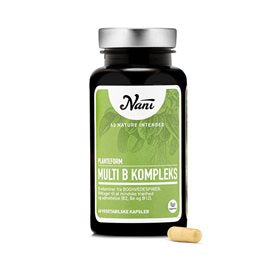 Se Nani Multi B kompleks 60 tab. ✔ Kæmpe udvalg i Nani - Køb online på udsalg og tilbud lige nu ✔ Billig fragt og hurtig levering - Varenummer: Helsegrossisten-54055 og 5713258052961 på lager - Udsalg på Sundhed > Vitaminer > B-vitamin Spar stort – op til 71% - Over 2.739 mærker med kæmpe udsalg