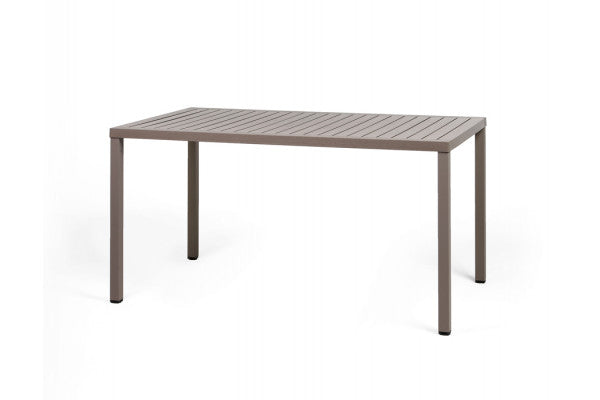 Nardi Cube havebord i lys latte, 80 x 140 cm
