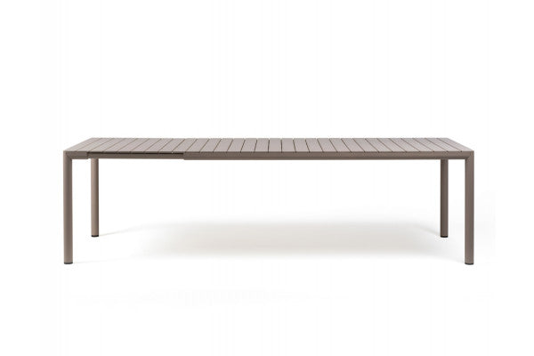 Stort Nardi Tevere udtræksbord i latte, 210/275 cm