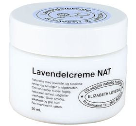 Se Elizabeth Løvegal Natcreme Lavendel 30ml. ✔ Kæmpe udvalg i Elizabeth Løvegal - Køb online på udsalg og tilbud lige nu ✔ Hurtig levering til lave fragtpriser - Varenummer: Helsegrossisten-51890 og på lager - Udsalg på Personlig pleje > Ansigt > Få op til 67% i rabat - Over 2.739 mærker på stort udsalg