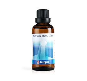 Se Allergica Natrium phos. D30 Cellesalt 9 50ml. ✔ Kæmpe udvalg i Allergica - Køb online på udsalg og tilbud lige nu ✔ Billig fragt og hurtig levering - Varenummer: Helsegrossisten-14396 og 5703157028808 på lager - Udsalg på Sundhed > Allergica > Store besparelser – op til 77% - Store besparelser på over 2.281 mærker