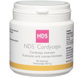 Se NDS Cordyceps 90 tab. ✔ Kæmpe udvalg i NDS - Køb online på udsalg og tilbud lige nu ✔ Hurtig levering til lave fragtpriser - Varenummer: Helsegrossisten-56835 og 5707343070060 på lager - Udsalg på Kosttilskud > > Spar helt op til 57% - Over 739 kendte mærker på udsalg