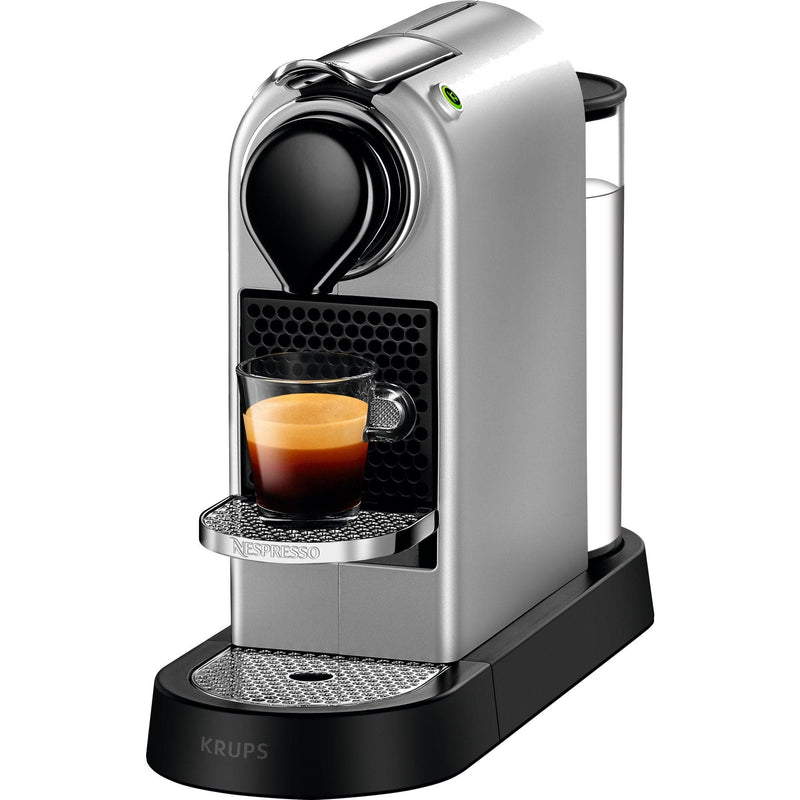 Se Nespresso CitiZ kaffemaskine, 1 liter, silver ✔ Kæmpe udvalg i Nespresso ✔ Meget billig fragt og hurtig levering: 1 - 2 hverdage - Varenummer: KTO-XN741B10WP og barcode / Ean: &