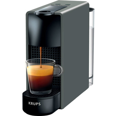 Se Nespresso Essenza Mini kaffemaskine, 0,6 liter, grå ✔ Kæmpe udvalg i Nespresso ✔ Meget billig fragt og hurtig levering: 1 - 2 hverdage - Varenummer: KTO-XN110B10WP og barcode / Ean: '010942221739 på lager - Udsalg på Kapselmaskine Spar op til 54% - Over 785 kendte brands på udsalg