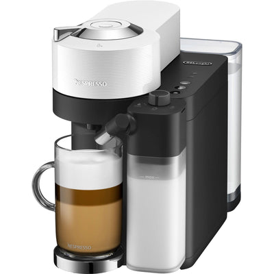 Se Nespresso Vertuo Lattissima kapselmaskine, matt white & glossy ✔ Kæmpe udvalg i Nespresso ✔ Meget billig fragt og hurtig levering: 1 - 2 hverdage - Varenummer: KTO-0132193673 og barcode / Ean: '8004399025523 på lager - Udsalg på Kapselmaskine Spar op til 55% - Over 1354 design brands på udsalg