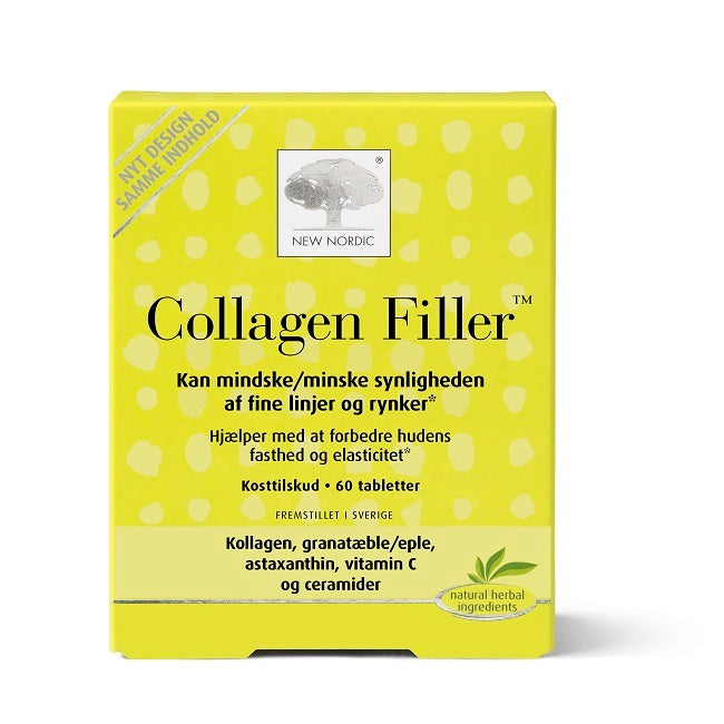 Pakning med New Nordic Skin Care Collagen Filler, 60 stk.