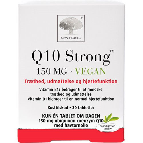 Se New Nordic Q10 Strong 150mg. Vegan - 30 stk. ✔ Kæmpe udvalg i New Nordic - Køb online på udsalg og tilbud lige nu ✔ Meget billig fragt og hurtig levering - Varenummer: Helsegrossisten-45923 og 5021807006656 på lager - Udsalg på Sundhed > New Nordic > Q10 Spar helt op til 79% - Kæmpe udsalg på over 739 mærker