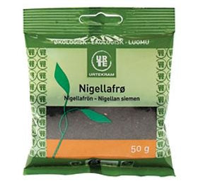 Se Nigellafrø Ø 50g ✔ Kæmpe udvalg i  Urtekram - Køb online på udsalg og tilbud lige nu ✔ Hurtig levering: 1 - 2 Hverdage samt billig fragt - Varenummer: HG-11200 og barcode / Ean: 5765228738917 på lager - Udsalg på Natur Drogeriet A/S > > Spar op til 52% - Over 1354 kendte mærker på udsalg