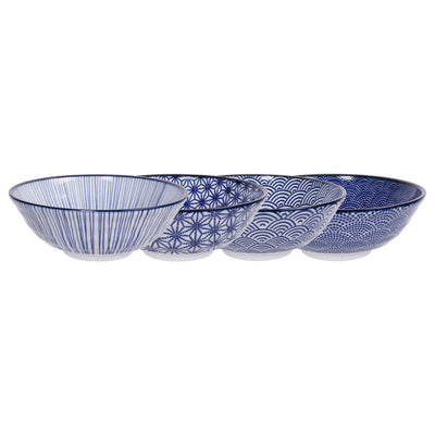 Se Tokyo Design Studio Nippon Blue skål 21 cm. 4 stk. ✔ Kæmpe udvalg i Tokyo Design Studio ✔ Meget billig fragt og hurtig levering: 1 - 2 hverdage - Varenummer: KTO-18357 og barcode / Ean: '8719323517974 på lager - Udsalg på Skål Spar op til 67% - Over 1354 kendte brands på udsalg
