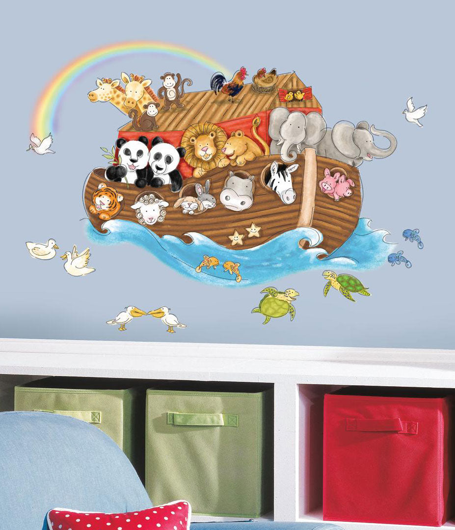 Se Noah's Ark Gigant wallstickers ✔ Kæmpe udvalg i Roommates - Køb online på udsalg og tilbud lige nu ✔ Billig fragt • Hurtig levering - Varenummer: MMAction-216098 og 34878427416 på lager - Udsalg på Wallstickers til børneværelset Store besparelser – op til 67% - Et af Danmarks største udvalg – 2.739+ mærker