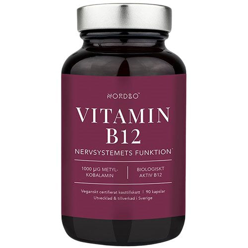 Se Nordbo Vitamin B12 - 90 kaps. ✔ Kæmpe udvalg i Nordbo - Køb online på udsalg og tilbud lige nu ✔ Meget billig fragt og hurtig levering - Varenummer: Helsegrossisten-56135 og 7350076867391 på lager - Udsalg på Sundhed > Vitaminer > B-vitamin Store besparelser – op til 71% - Store besparelser på over 2.281 mærker