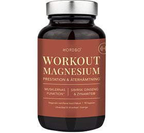 Se Nordbo WorkOut magnesium 90 kap. ✔ Kæmpe udvalg i Nordbo - Køb online på udsalg og tilbud lige nu ✔ Billig fragt • Hurtig levering - Varenummer: Helsegrossisten-57990 og 7350076867858 på lager - Udsalg på Sundhed > Mærker > Magnesium Op til 57% rabat - Kendte mærker på udsalg – over 1.329 mærker