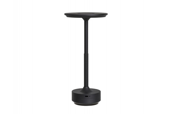 Sort Nordic bordlampe med enkelt og kompakt design