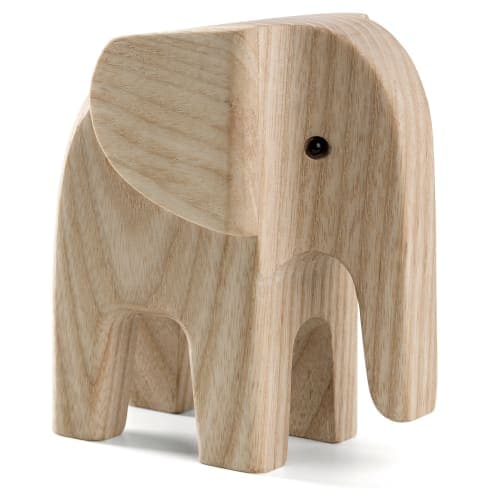 Novoform træfigur - Elefant - Ask
