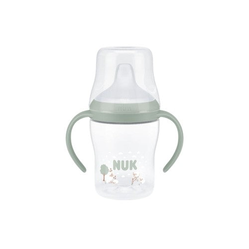 NUK Perfect Match learner bottle på 150 ml med blødt silikonesugerør