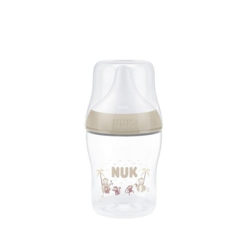 Nuk Perfect Match anti-kolik sutteflaske på 150 ml med blød silikonesut
