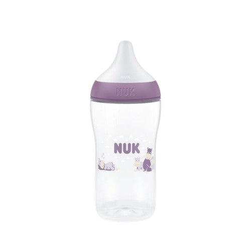 NUK Perfect Match sutteflaske med anti-kolik, 260 ml, til 3+ måneder