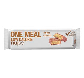 Se Nupo meal bar toffee crunch 60g. ✔ Kæmpe udvalg i Bolig Magasin - Køb online på udsalg og tilbud lige nu ✔ Meget billig fragt og hurtig levering - Varenummer: Helsegrossisten-17592 og 5715667012147 på lager - Udsalg på Mad & drikke > Bars > Nupo Store besparelser – op til 67% - Udsalg på mere end 2.281 populære mærker