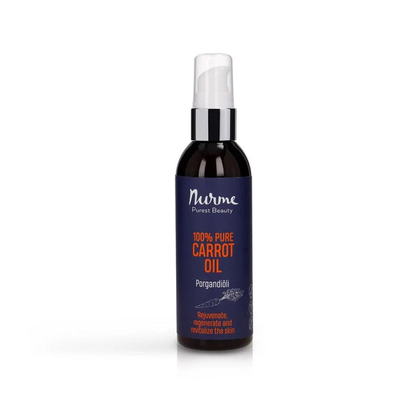 Se Nurme - Pure Carrot Oil 100ml. ✔ Kæmpe udvalg i Bolig Magasin - Køb online på udsalg og tilbud lige nu ✔ Meget billig fragt og hurtig levering - Varenummer: Helsegrossisten-21223 og 4742763004197 på lager - Udsalg på Sundhed > Cremer > Krop Spar stort – op til 53% - Eksklusivt udsalg på over 2.739 mærker