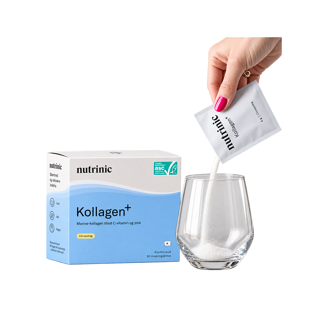 Nutrinic Kollagen+ kollagentilskud med marine kollagenpeptider