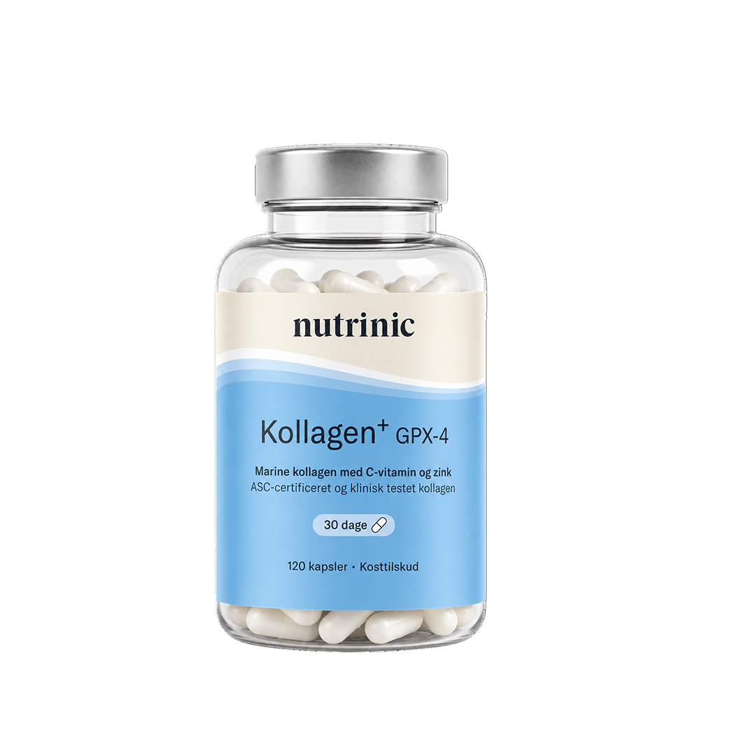 Nutrinic Kollagen+ GPX-4 kollagentilskud i kapsler